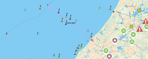 Beeld: Waterkaarten App voor Windows