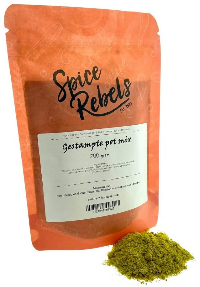 Gestampte pot mix